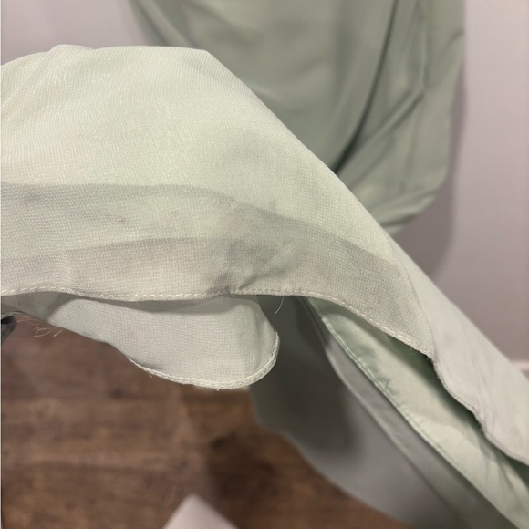 Azazie Mai Sage Green Maxi Dress - Picture 8 of 9